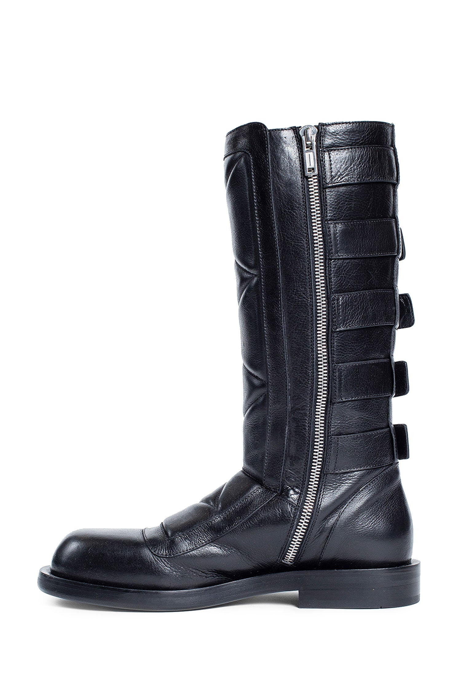 Jace-Biker-Boots-In-Grained-Shiny-Calfskin - 4