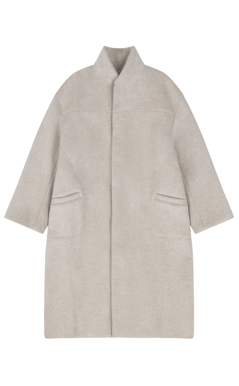 FUZZY COAT COOL GREY 1