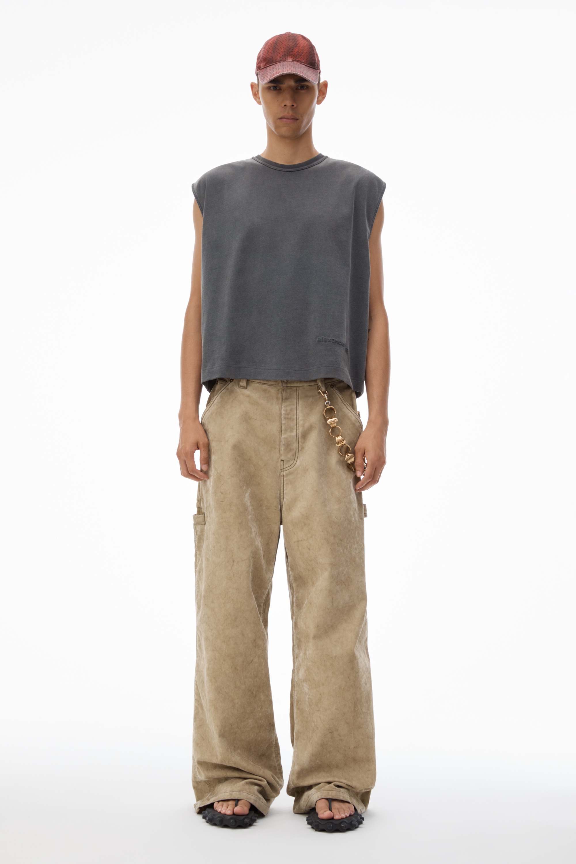 Men's Muscle Tank in Cotton Jersey - 5