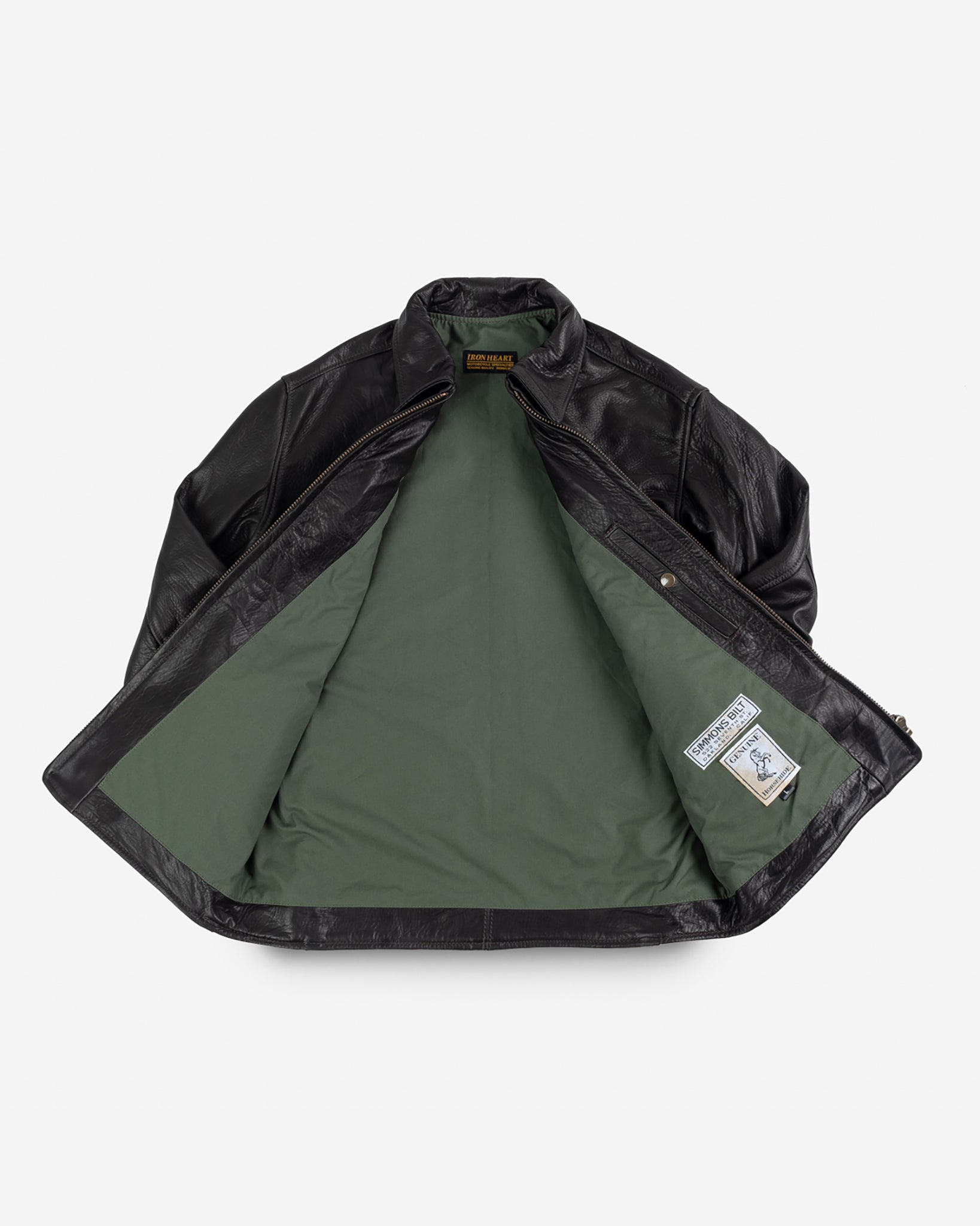 IHSB-WJ Iron Heart x Simmons Bilt Blattwerk Work Jacket - Brown - 10