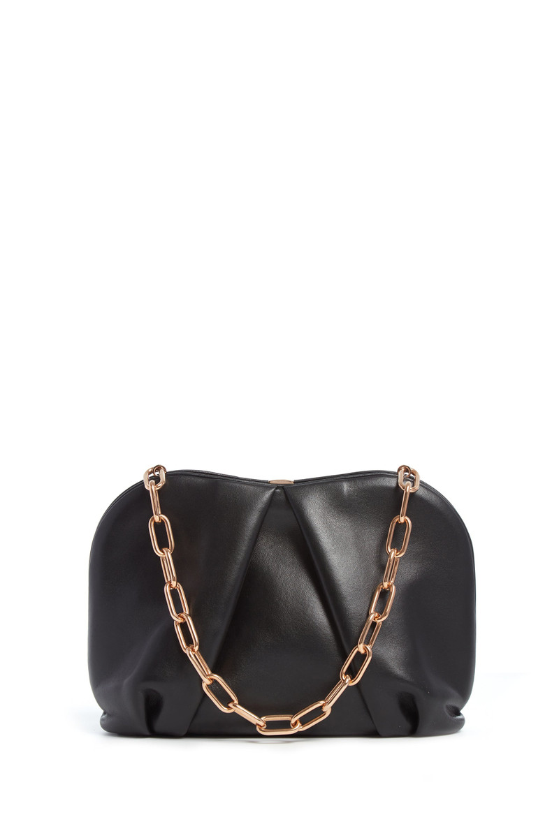 Taylor Clutch in Black Nappa Leather 1