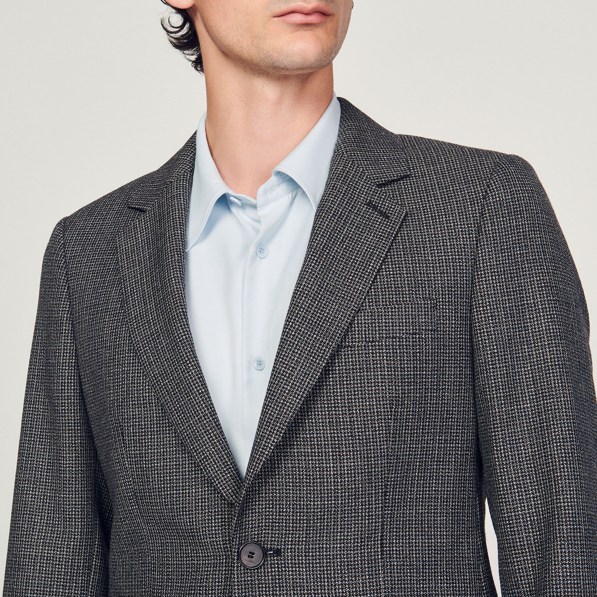 Virgin wool suit jacket - 4