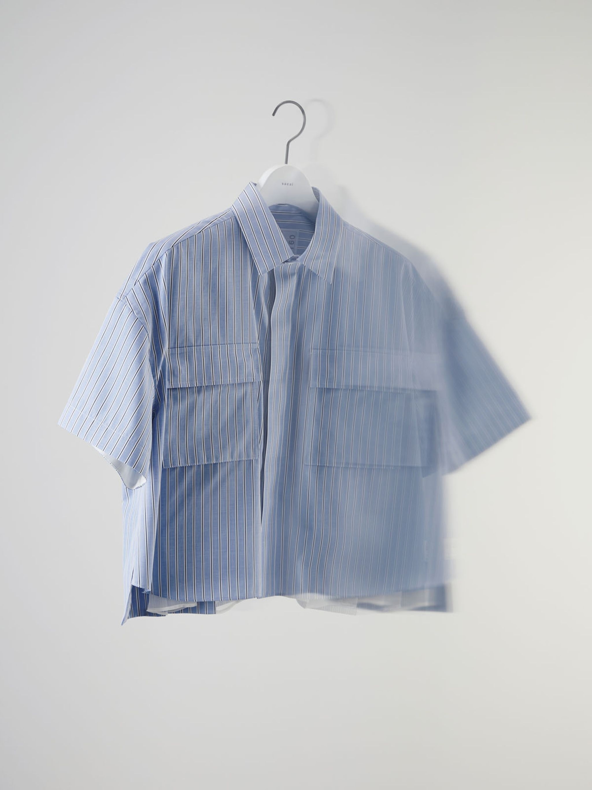 トップス sacai Thomas Mason COTTON POPLIN SHIRT Sacai - Thomas Mason Cotton Poplin Shirt | HBX - Globally