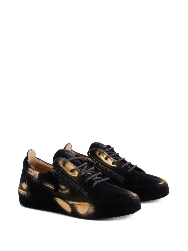 Giuseppe Zanotti Gail suede sneakers outlook
