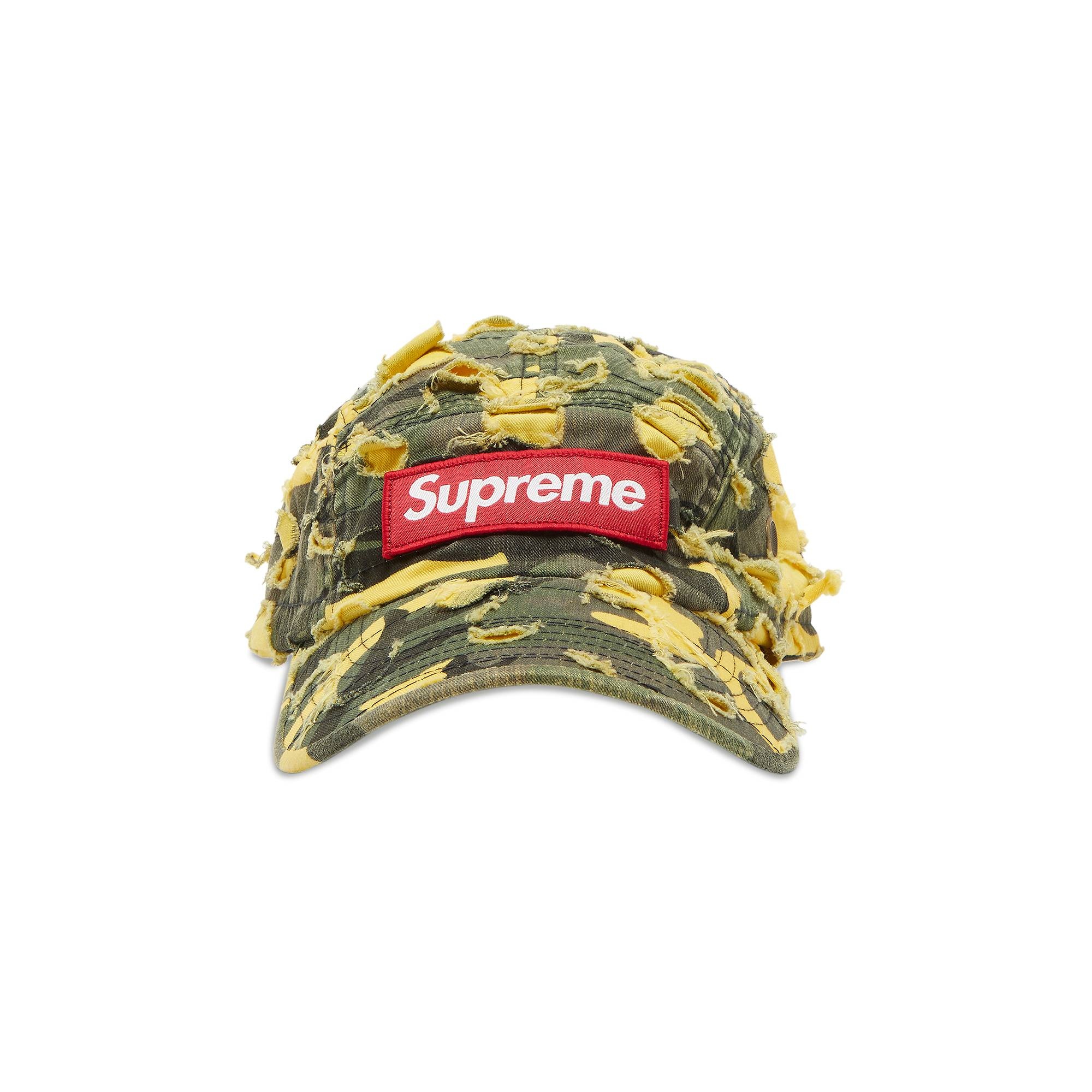 Supreme x Griffin Camp Cap 'Yellow Camo' - 1