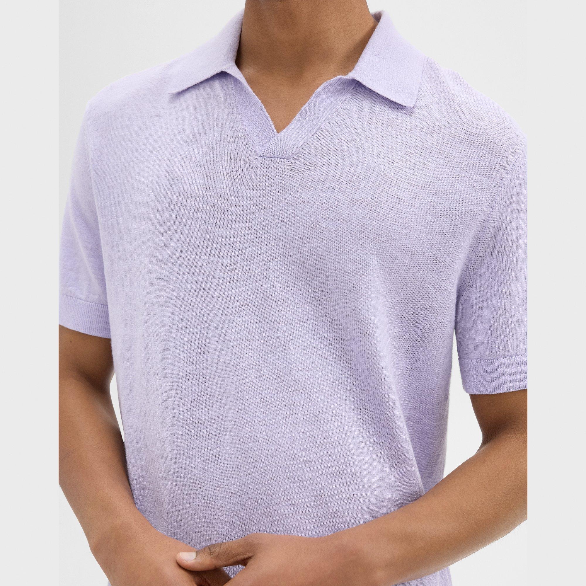 Brenan Polo Shirt in Cotton-Linen - 5