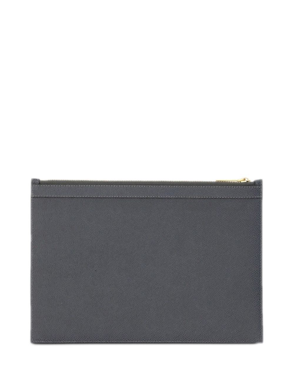 pebbled rectangular clutch bag - 2