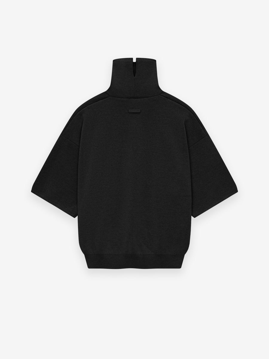 Merino Knit High Neck Tee - 2