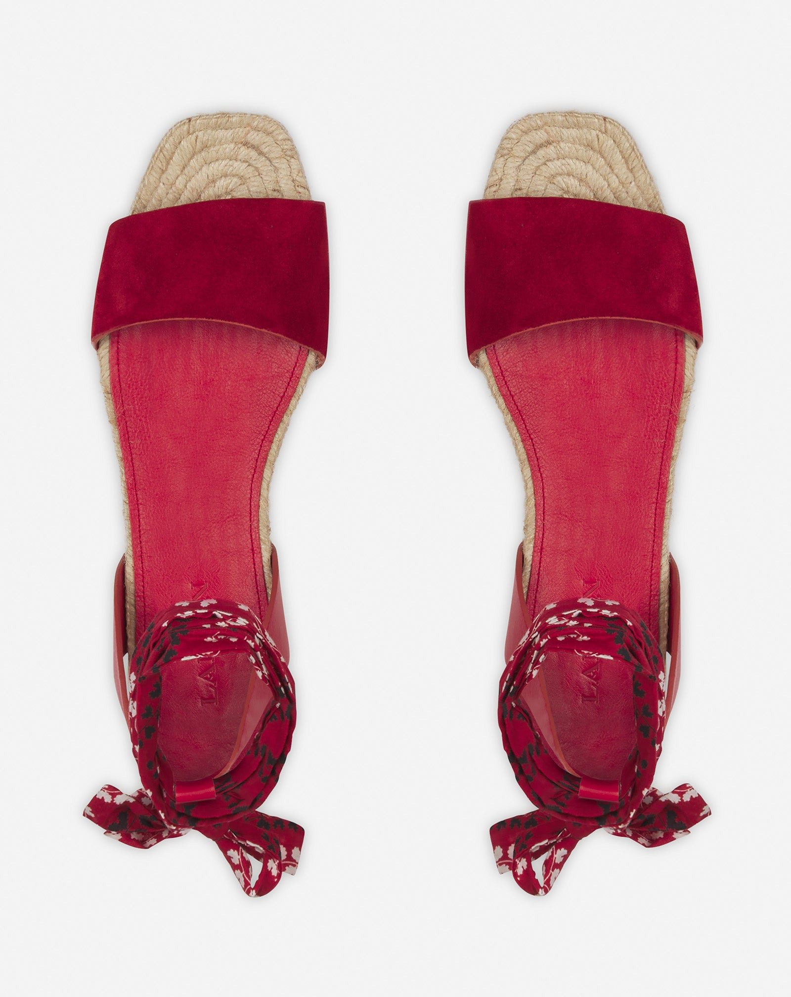DOMRA FLAT SUEDE SANDALS - 4