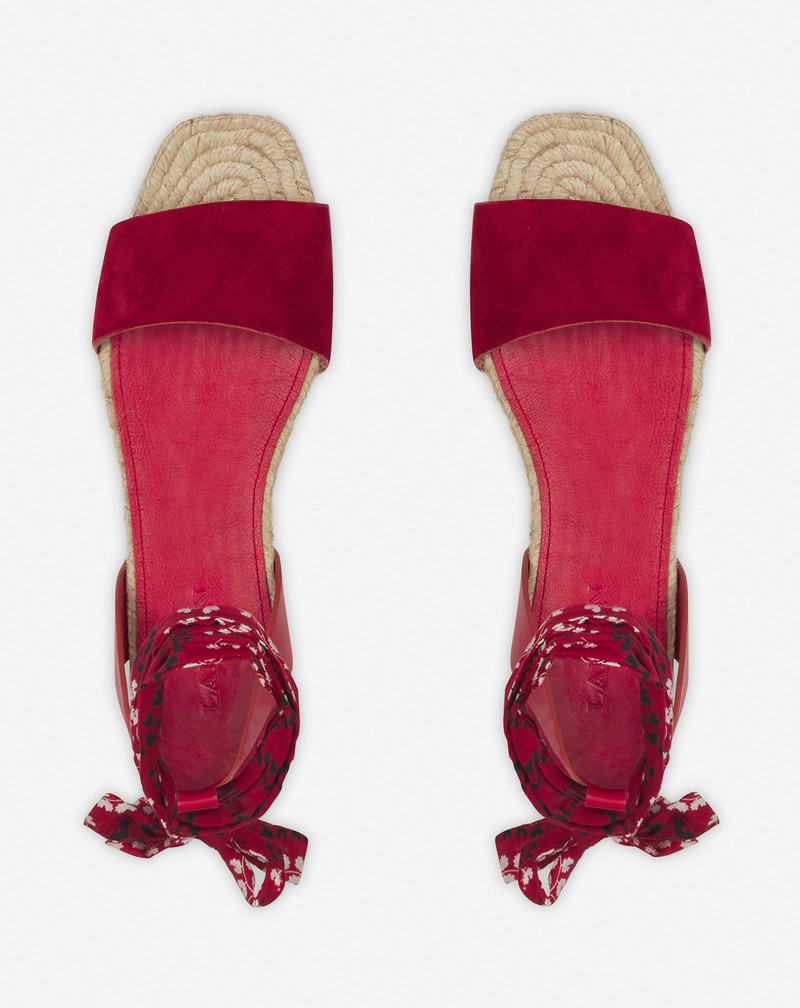 DOMRA FLAT SUEDE SANDALS 4