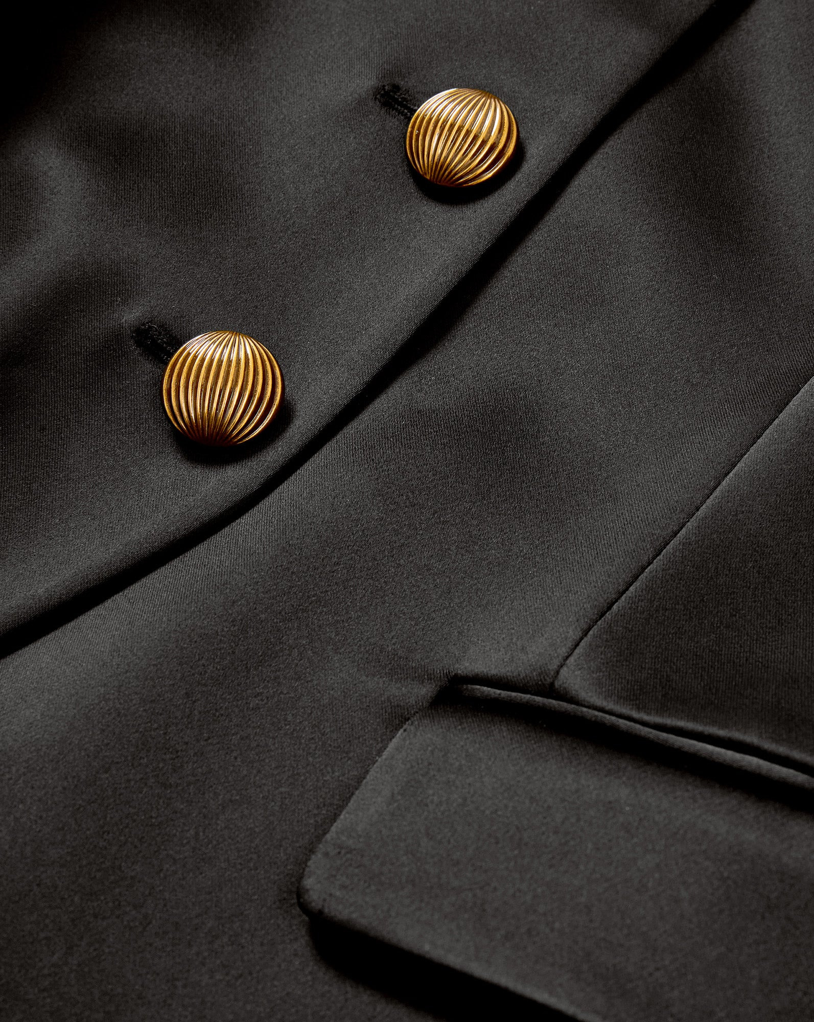 CYNTHIA SATIN TAILORED JACKET - 4