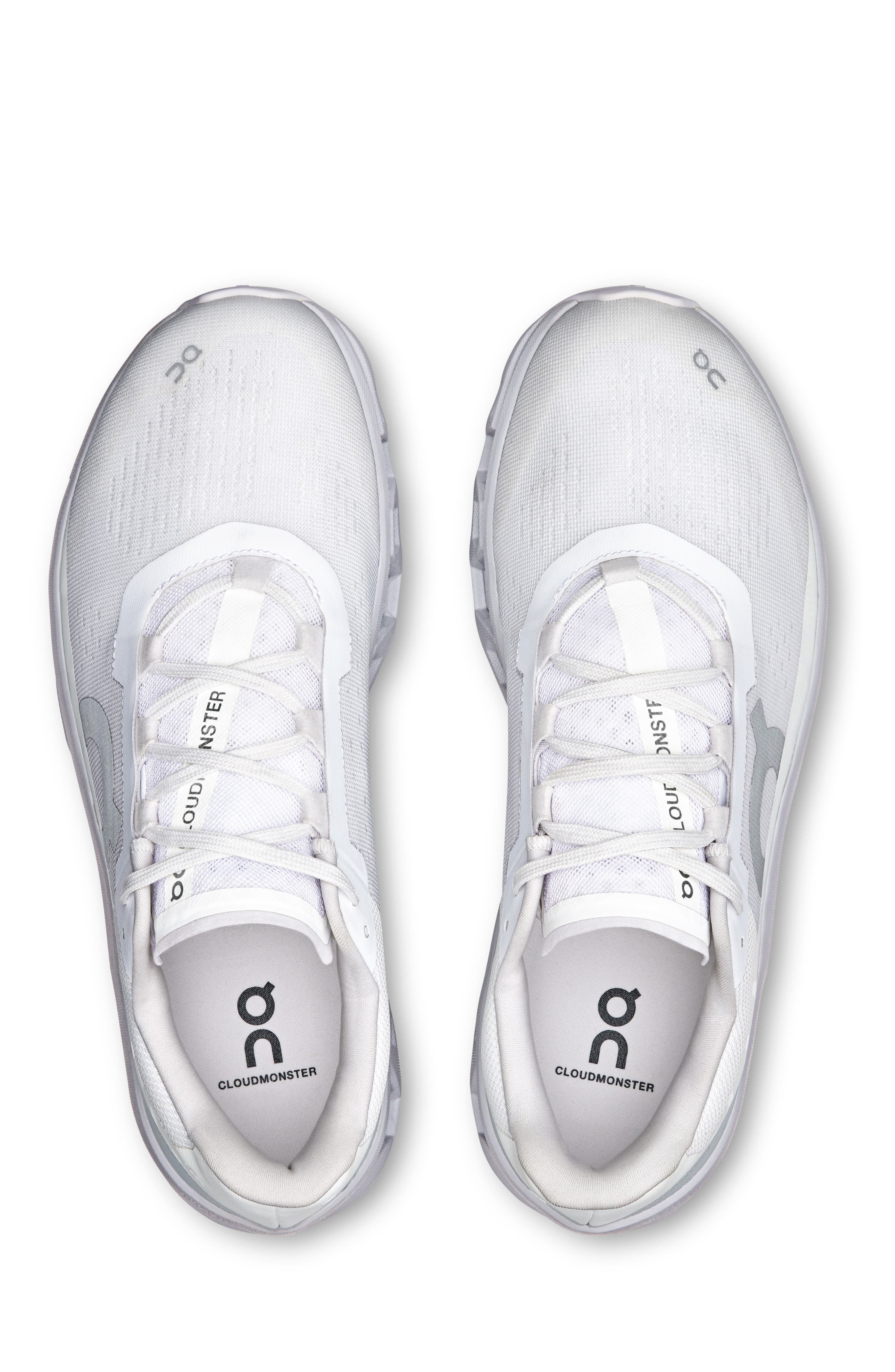 Cloudmonster Running Shoe in White/Glacier at Nordstrom - 4