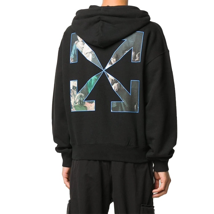 Off-White Caravaggio Paint Over Tee 'Black' OMBB037E20FLE0031010 - 4
