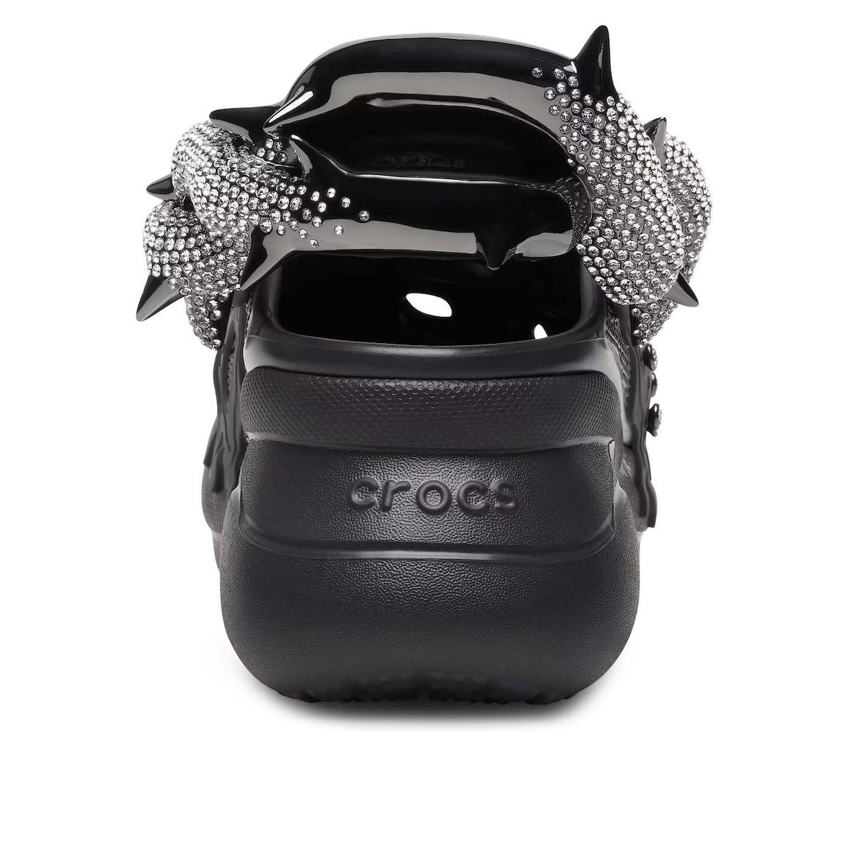 (WMNS) Crocs x Swarovski Classic Bae Clog 'Black' 212453-0LD - 5