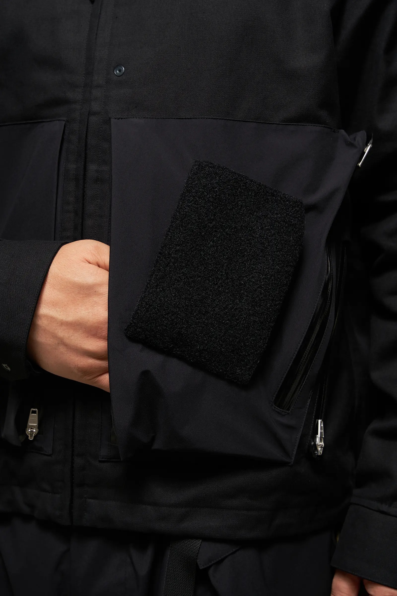 J121A-KI Cotton Jacket Black - 17