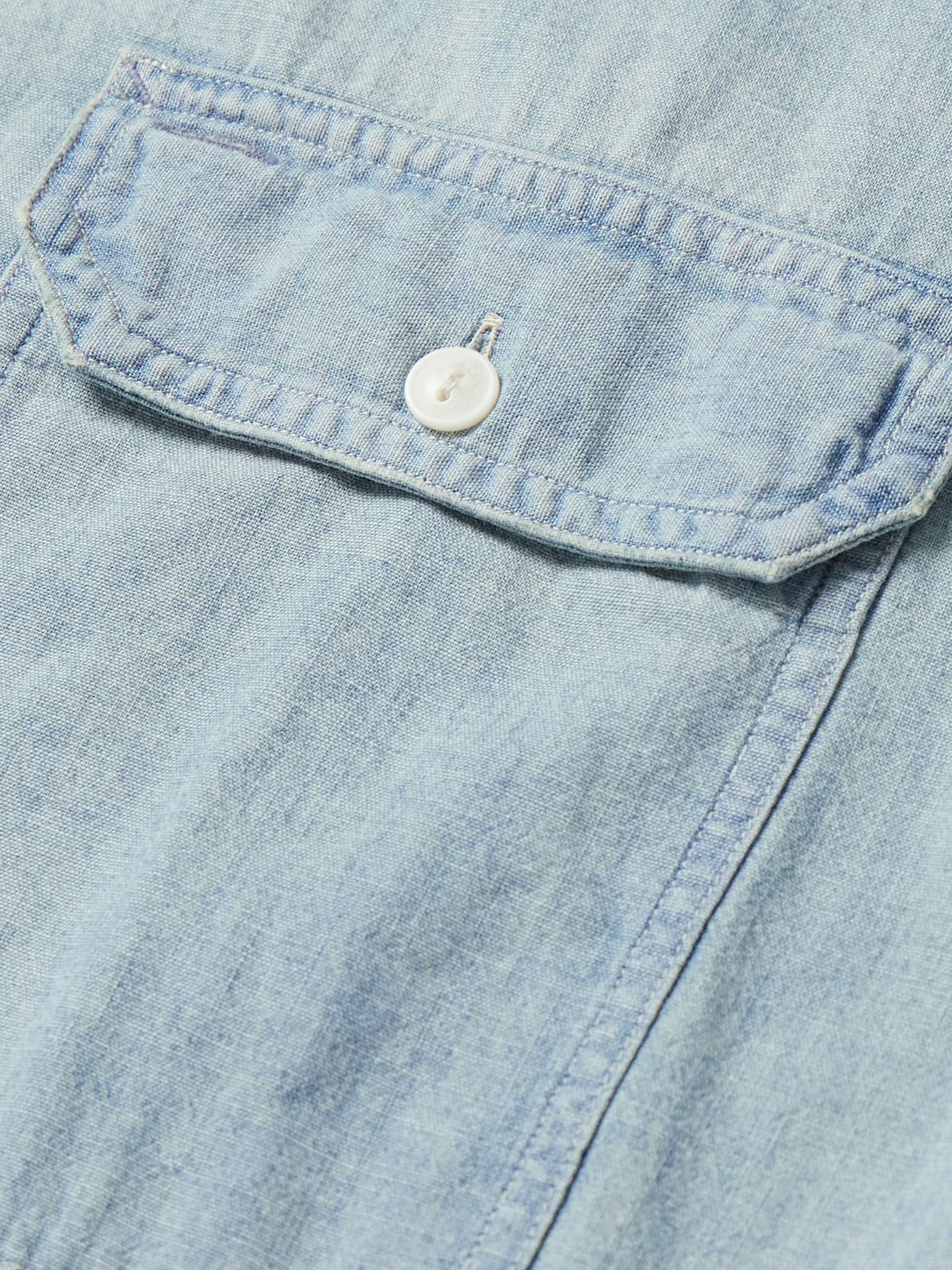 Illinois Washed-Denim Shirt - 5