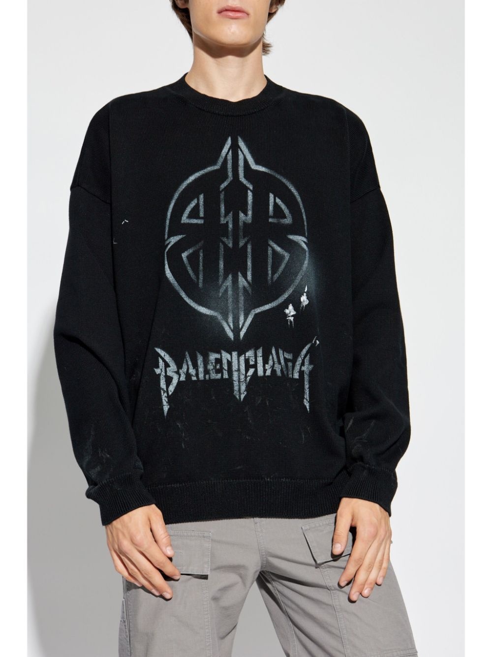 logo-print sweatshirt - 3