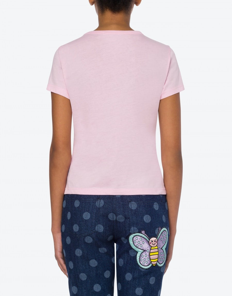 ANIMAL PATCH ORGANIC COTTON JERSEY T-SHIRT - 3
