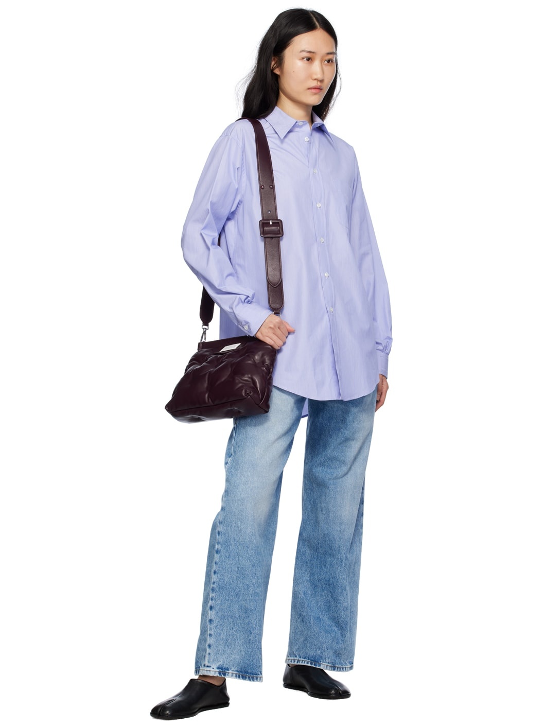 Blue Straight Jeans - 4