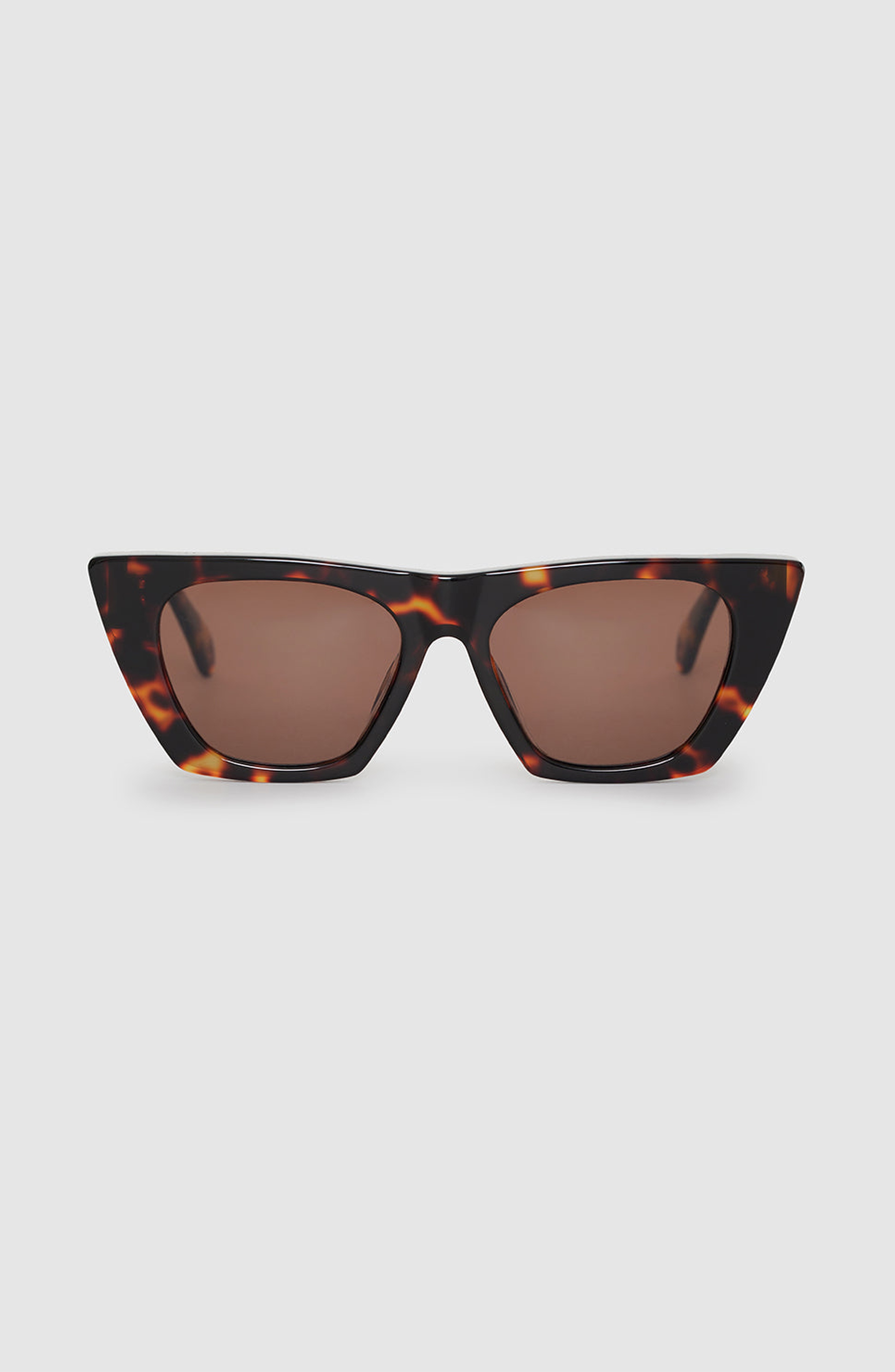 ANINE BING Paris Sunglasses in Dark Tortoise at Nordstrom - 1