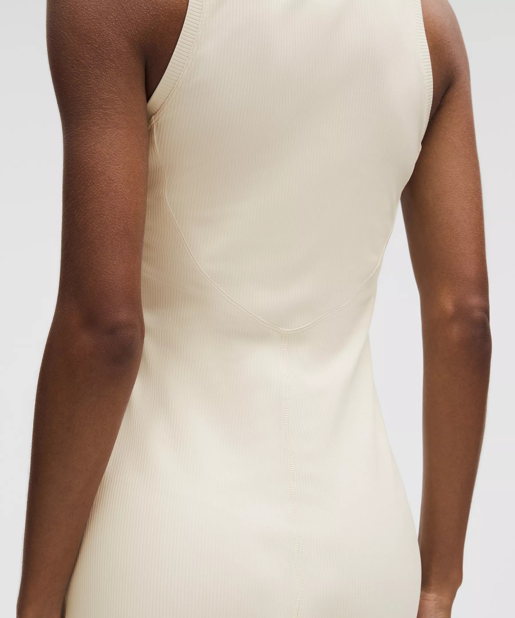 All Aligned Ribbed Midi Dress - 4