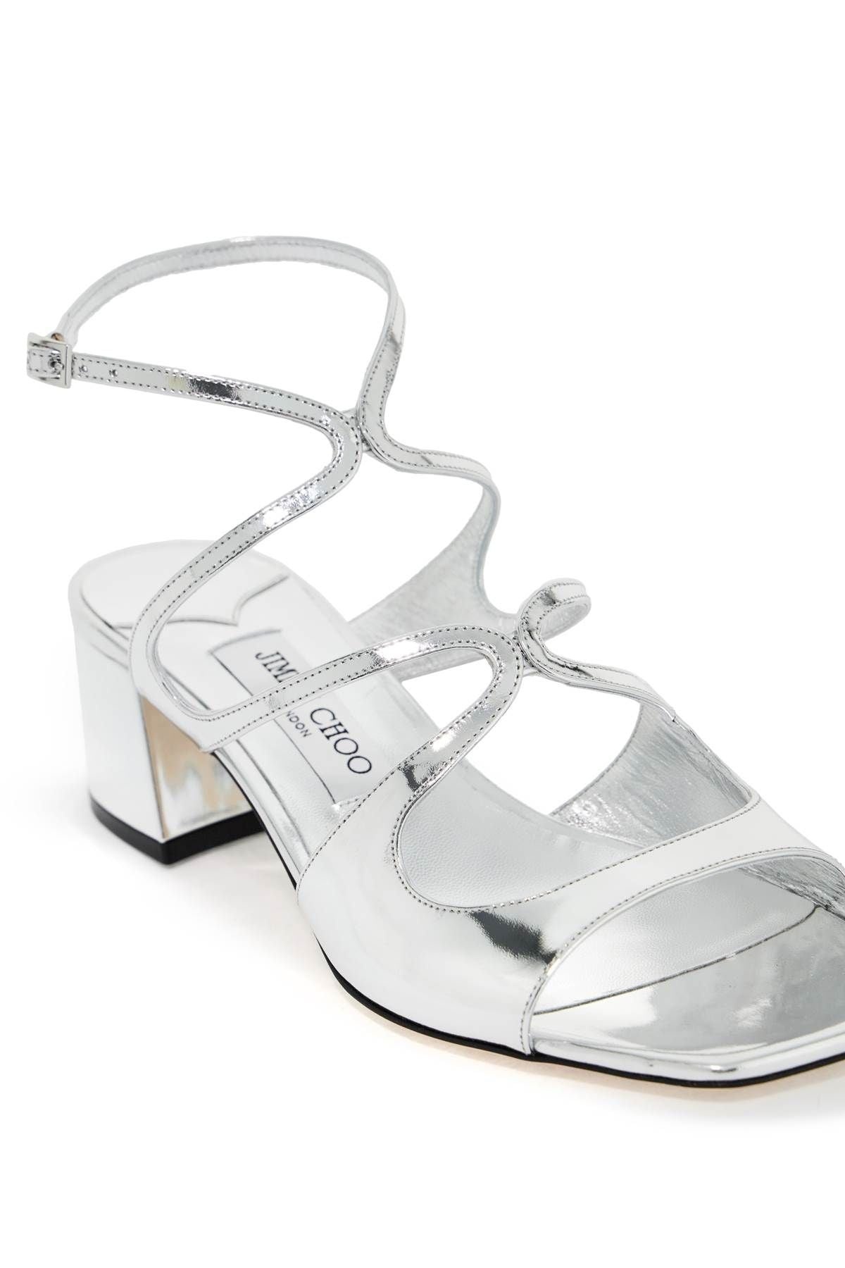 Jimmy Choo "Metallic Leather Azilia 45 - 4