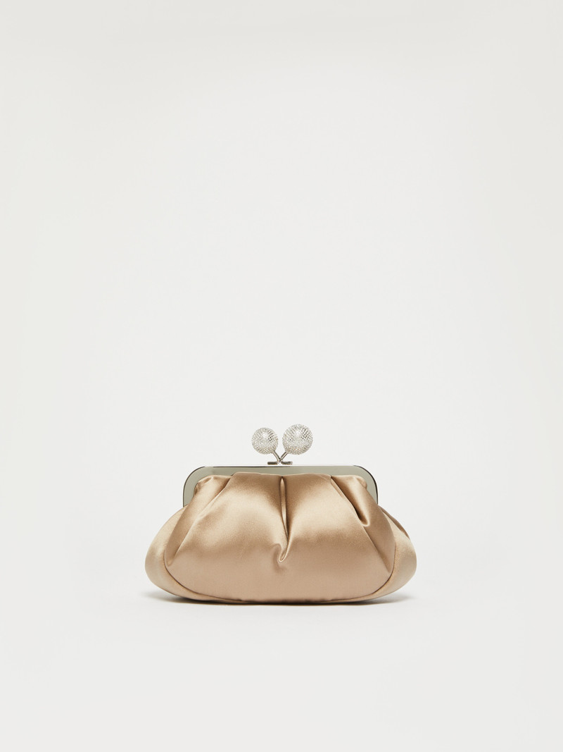 EMMY Small satin Pasticcino Bag with rhinestones 3