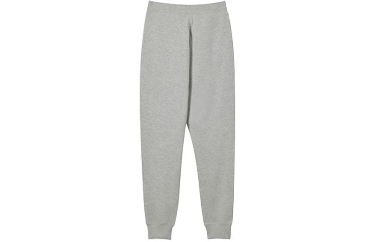 New Balance Logo Print Sweatpants 'Grey Black' MP03905-AG - 2