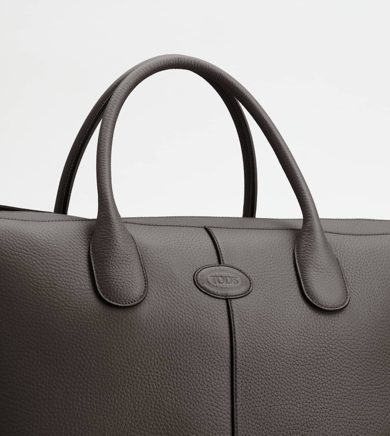 TOD'S DI BAG IN LEATHER LARGE - BROWN 5