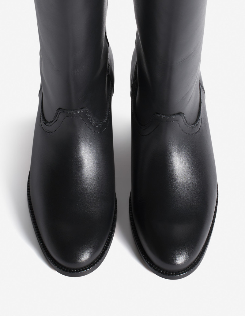 LEATHER HIGH BOOTS 6