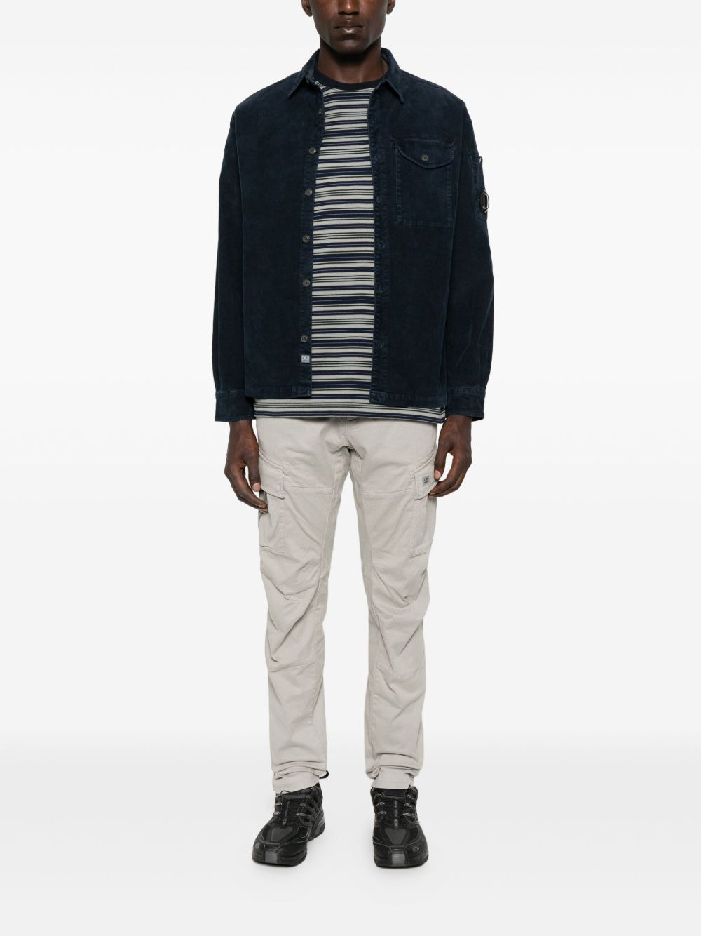 C.P. Company Men Cotton Shirt - 2