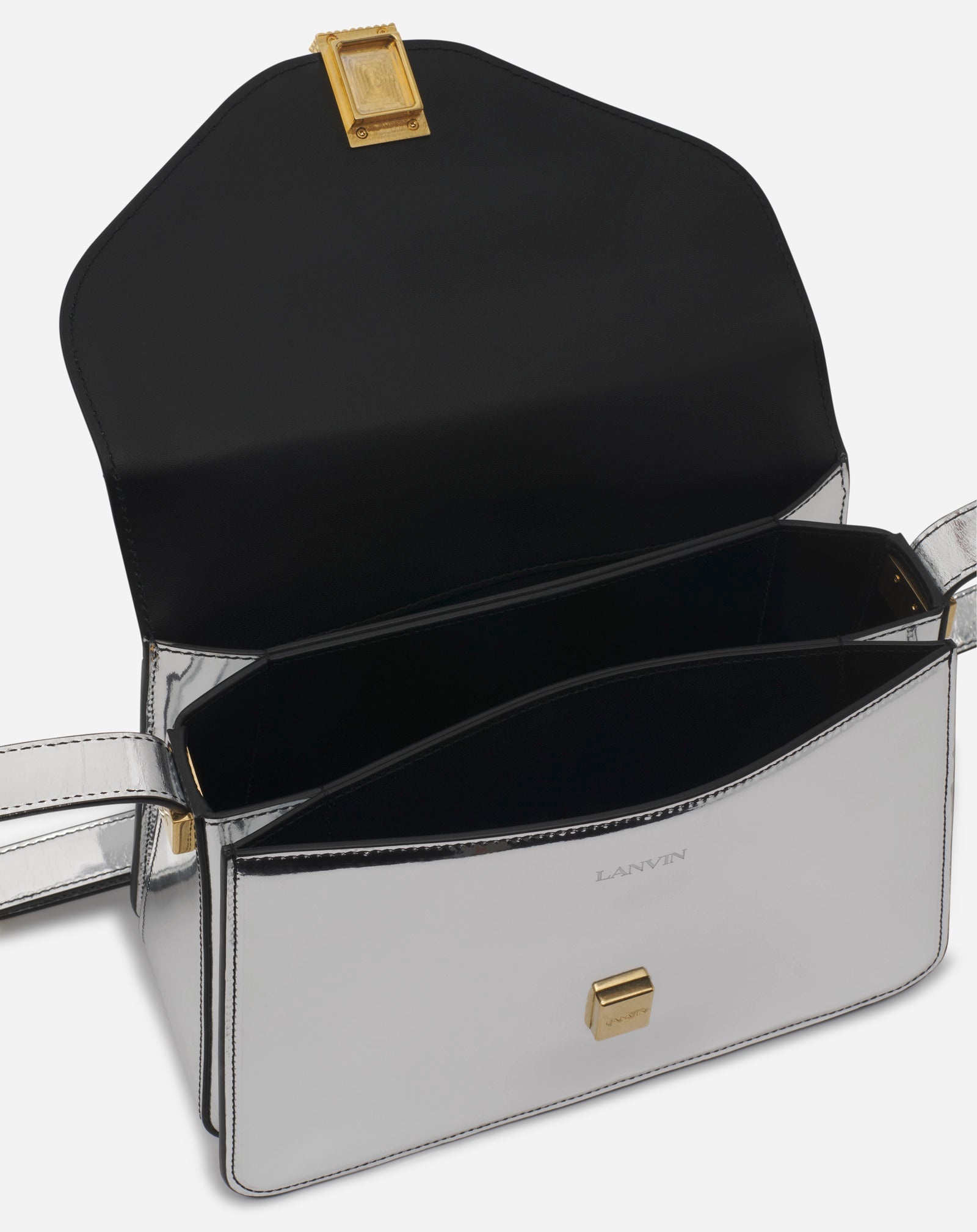 PM CONCERTO BAG IN METALLIC LEATHER - 4
