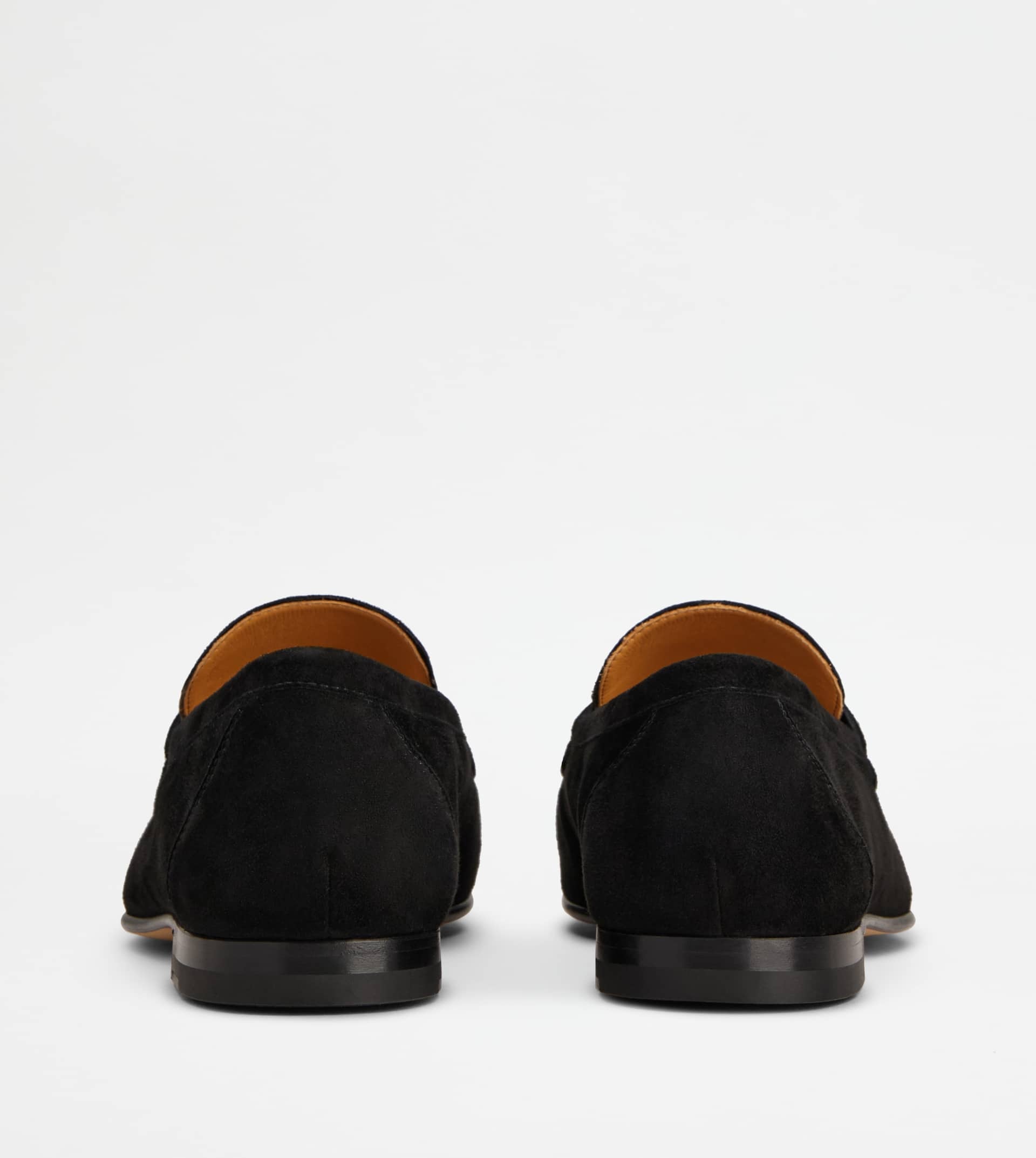 LOAFERS IN SUEDE - BLACK - 3