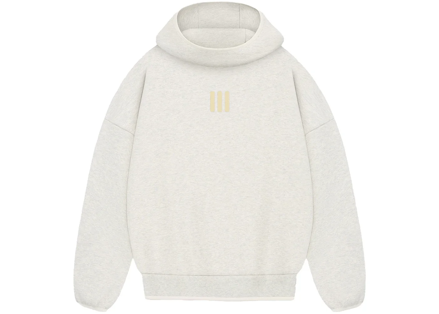 Fear of God Athletics Heavy Fleece Hoodie Oatmeal Heather - 1