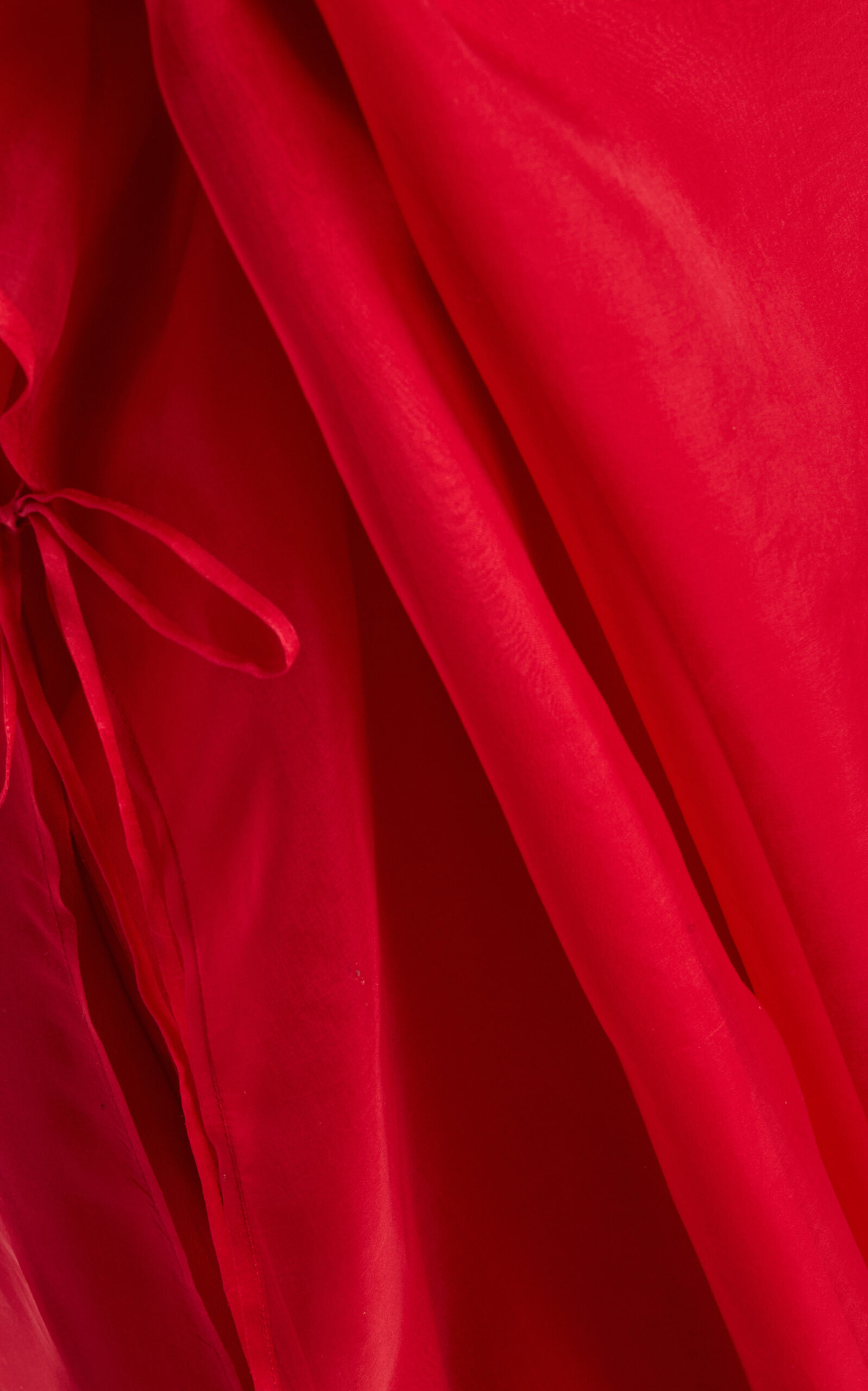 Jools Silk Maxi Dress red - 6