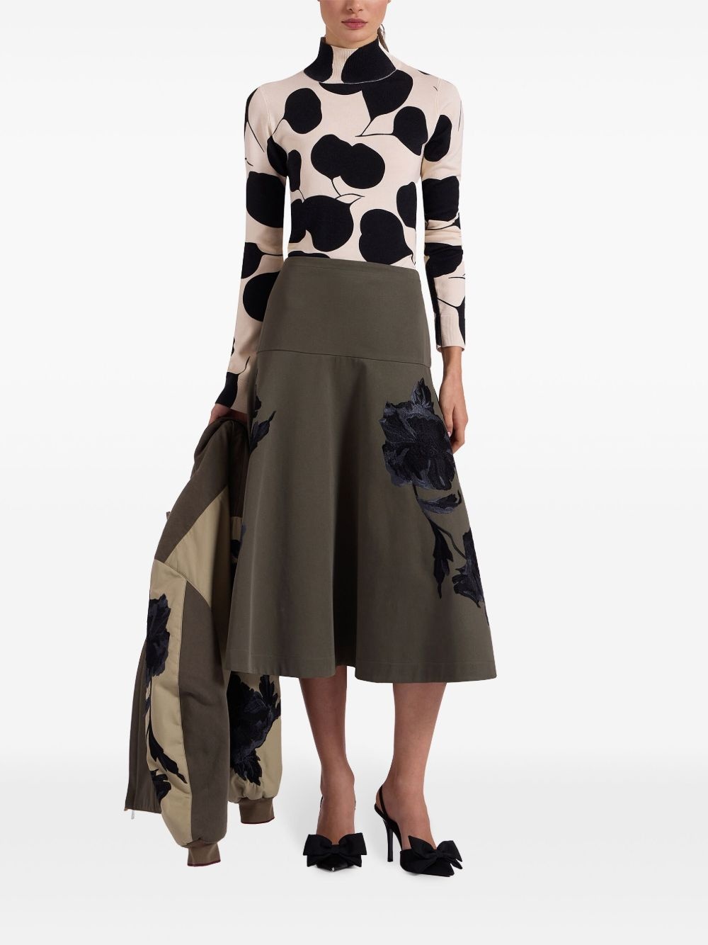 intarsia-knit jumper - 2