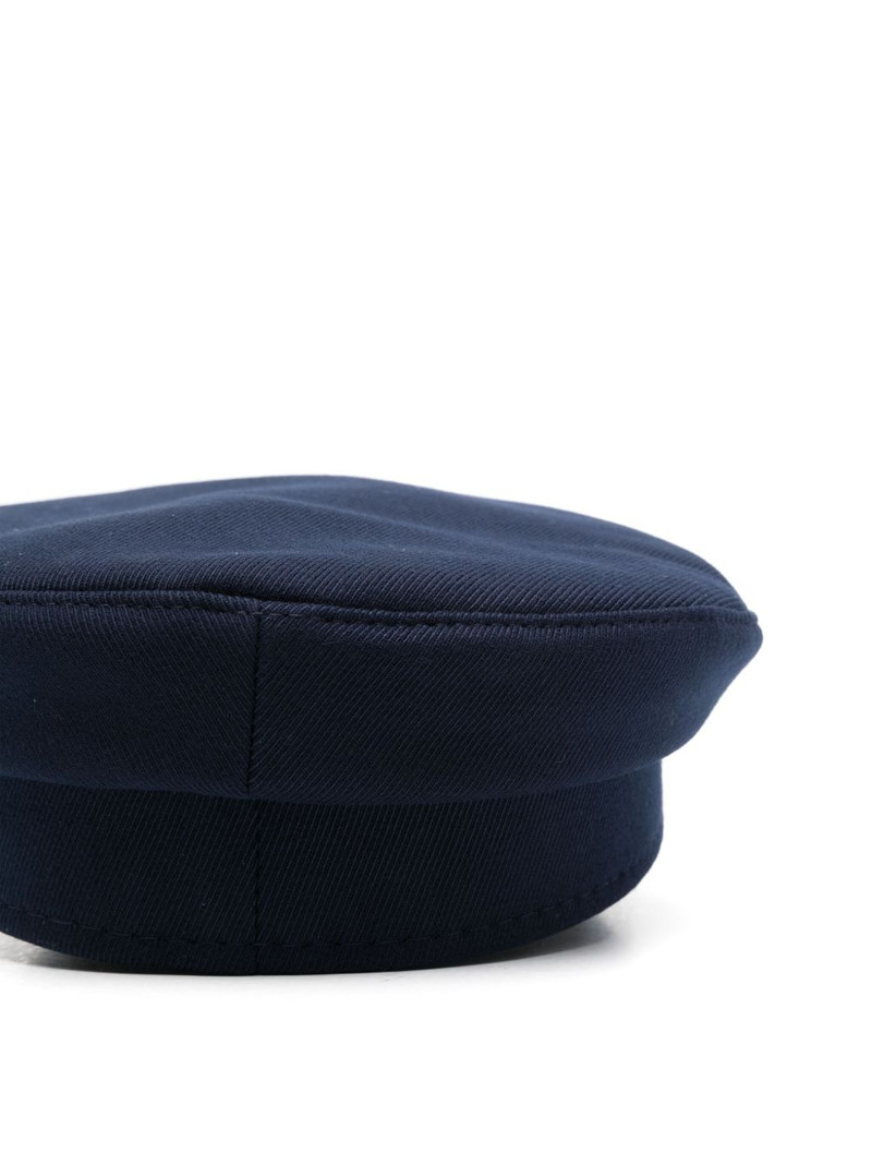 RUSLAN BAGINSKIY cotton twill baker boy cap outlook