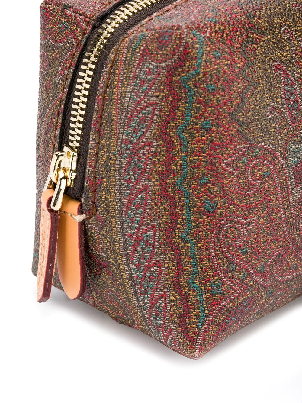 paisley print wash bag - 3