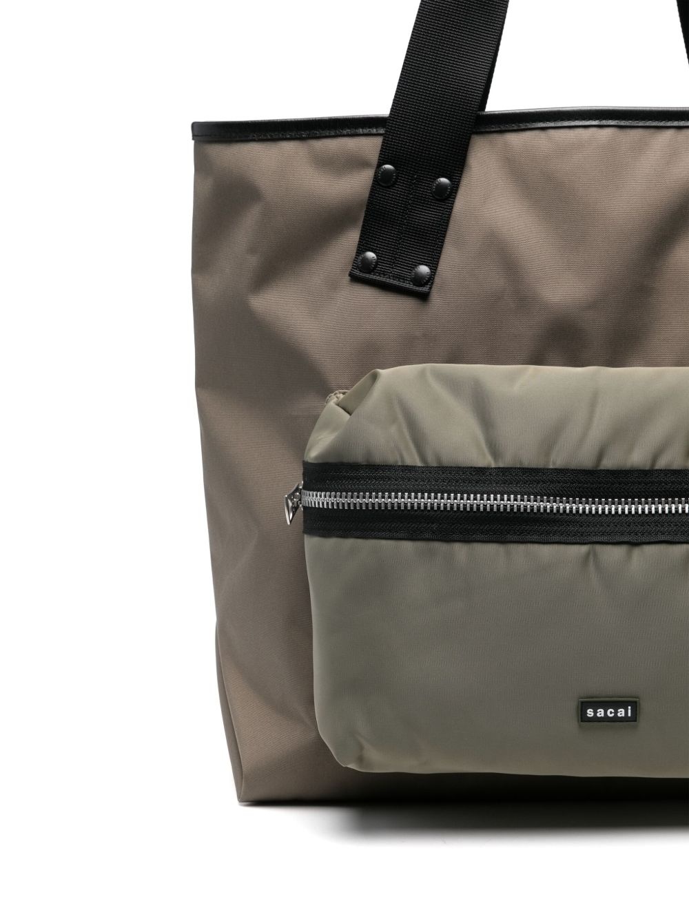 large pocket tote bag - 4