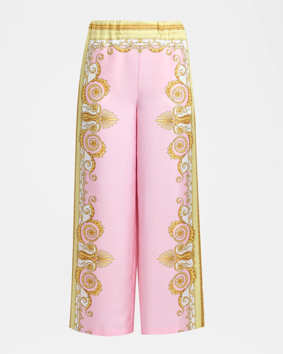 Silk Spring Barocco Pants - 1