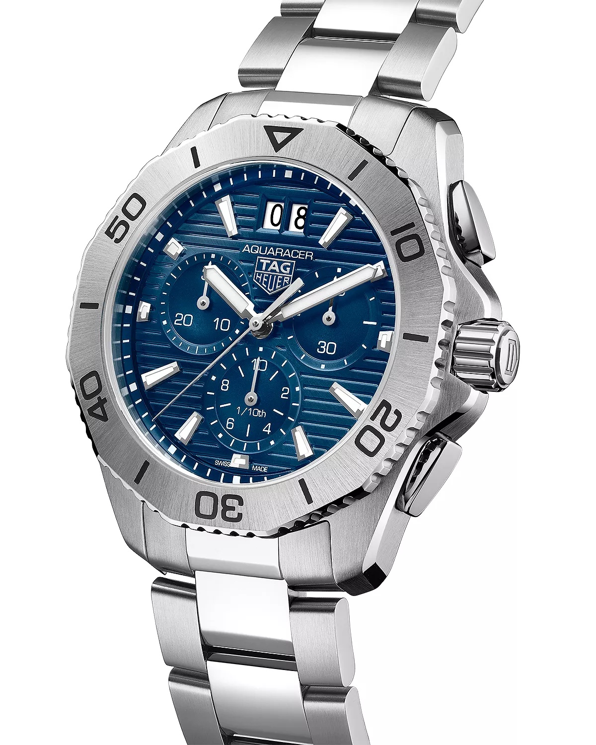 Aquaracer Professional 200 Date Chronograph, 40mm - 3