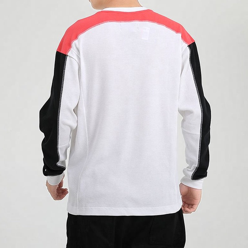 Air Jordan Winter Utility logo Printing Causual Round Collar Male White CT3382-100 - 5