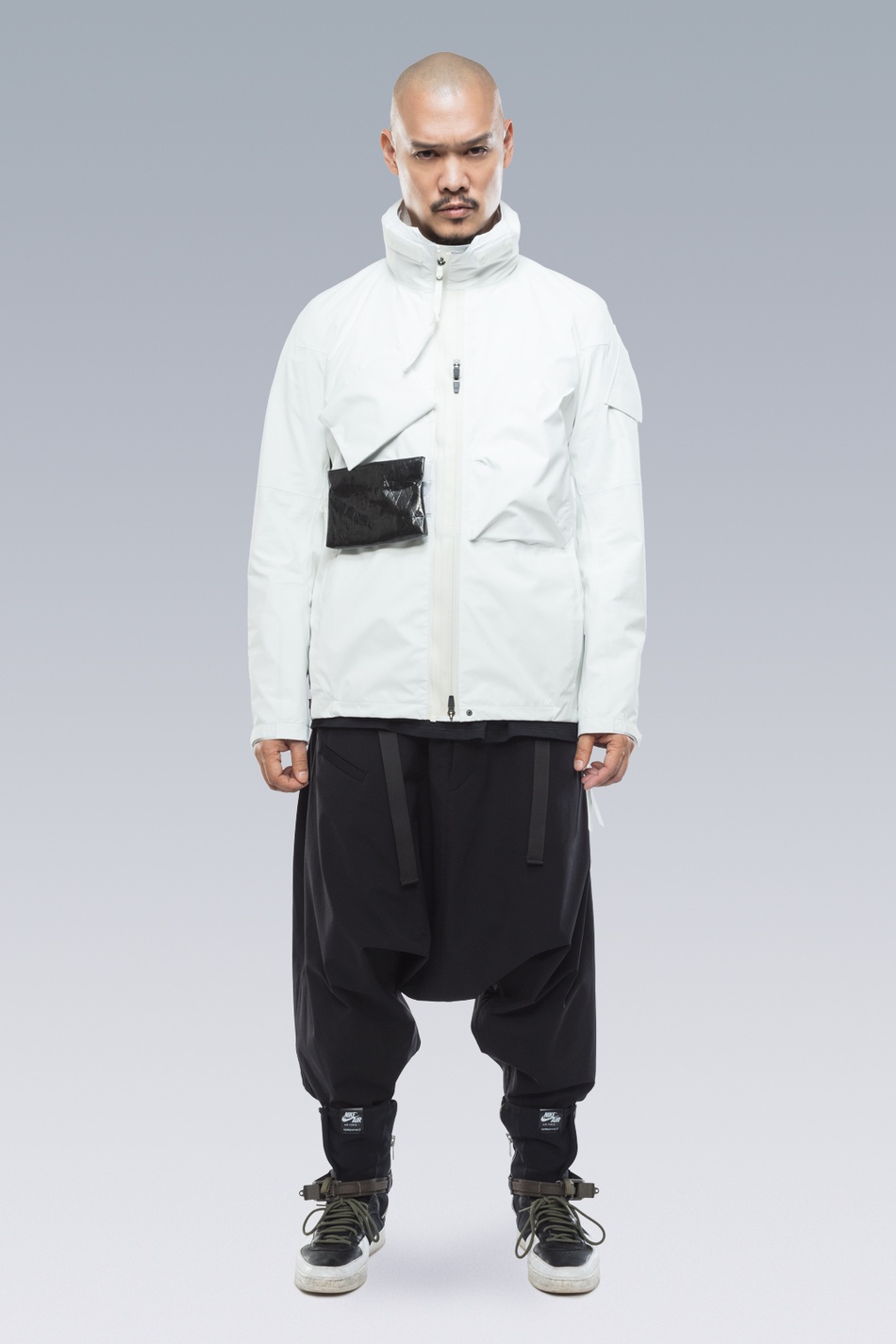 J47TS-GT-WHT 3L Gore-Tex® Pro Tec Sys Interops Jacket White - 44