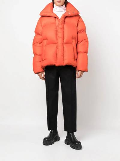 Ambush high-collar padded short jacket outlook