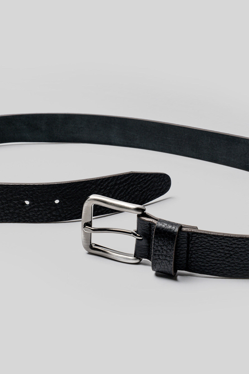 ROBERT BARAKETT Whitehorse Leather Belt outlook