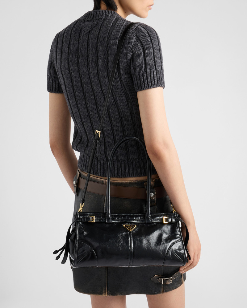 Prada Bonnie medium leather handbag 9