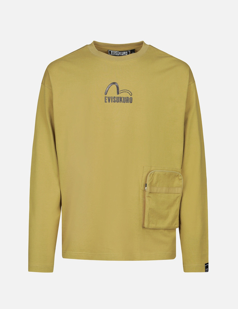 3D Pocket Long-sleeve T-Shirt 1