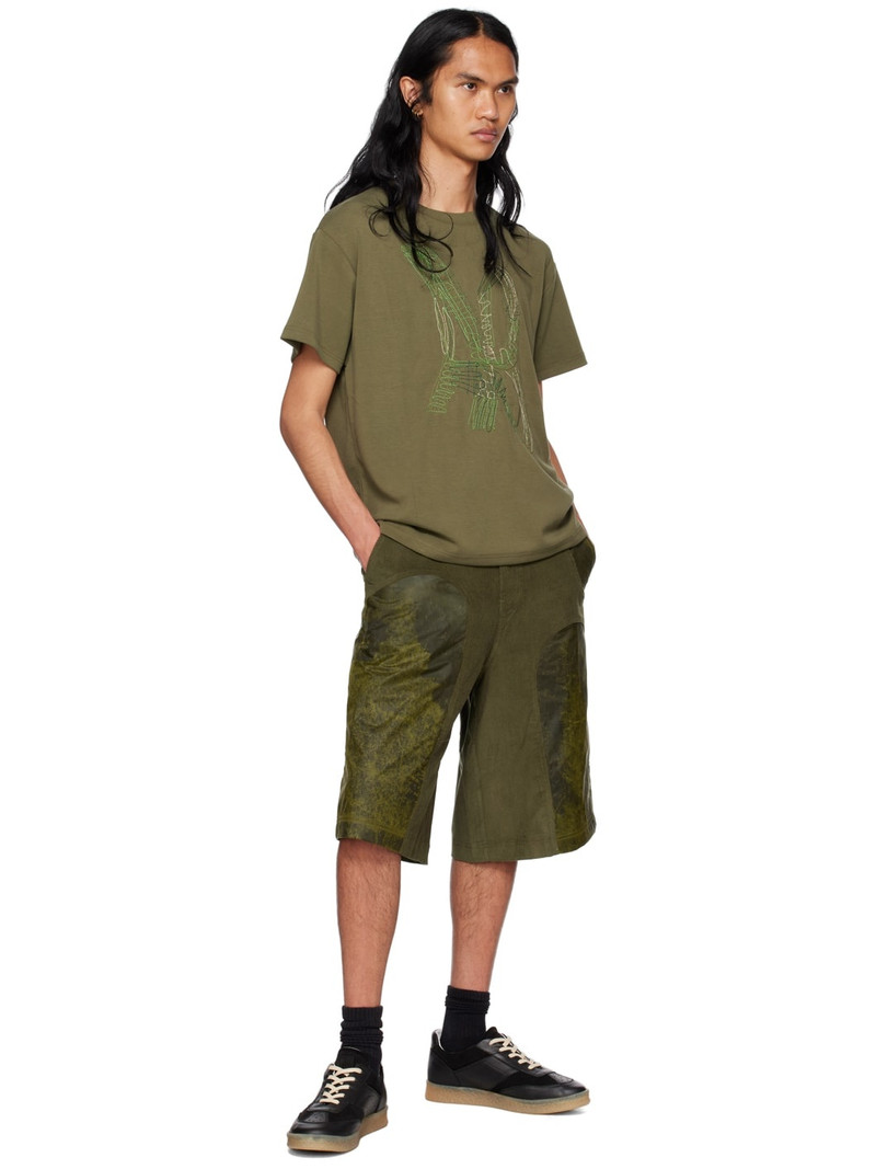 Andersson Bell Khaki Essential T-Shirt outlook