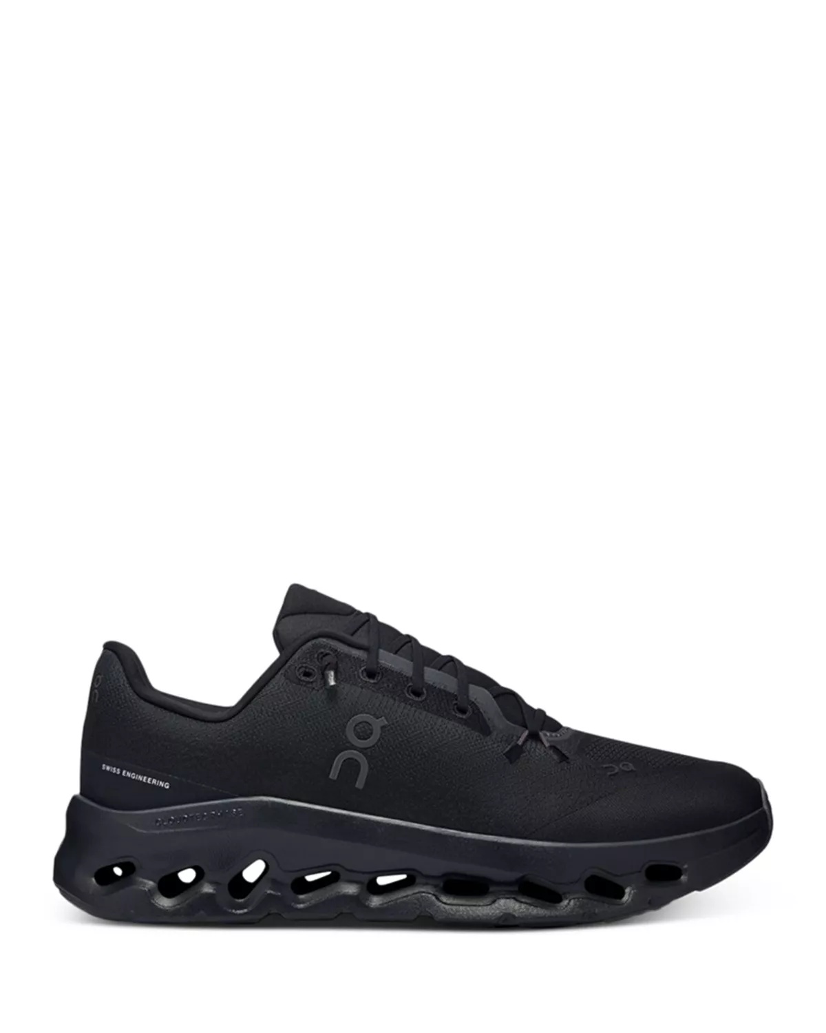 Men's Cloudtilt Sneakers in Black/Ivory - 1