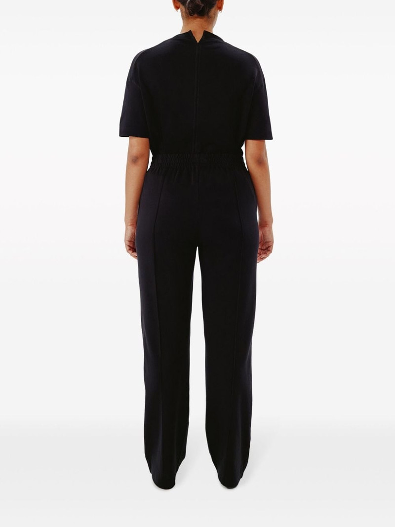 Luxe seam-detail track pants 5